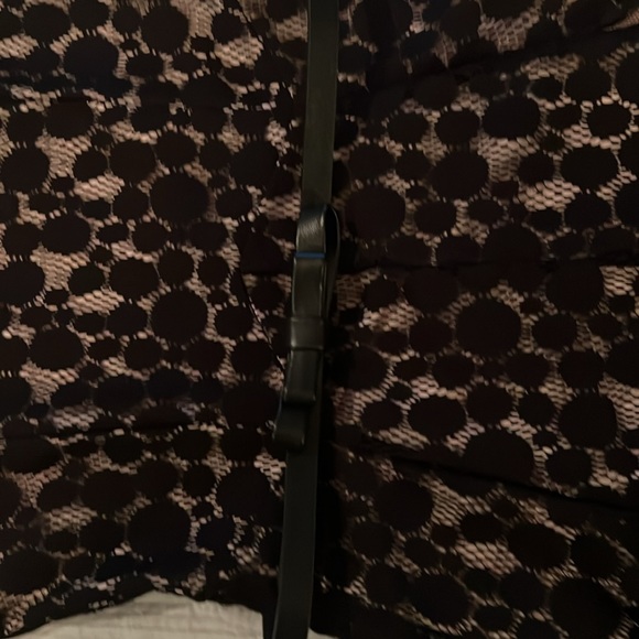 NWT Junior Disney Minnie Mouse Rock The Dots Black Lace Dress Size Small - Picture 4 of 10